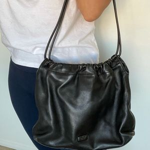 Gucci leather bag vintage hobo
